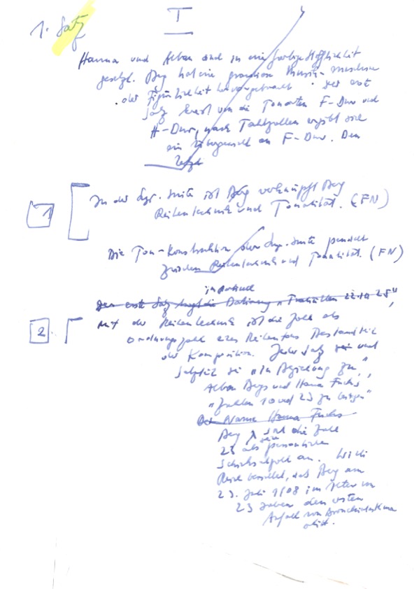 Handschrift 1